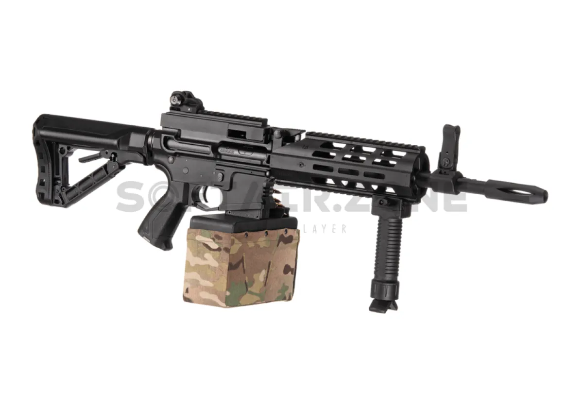 G&G CM16 LMG E.T.U S-AEG Black